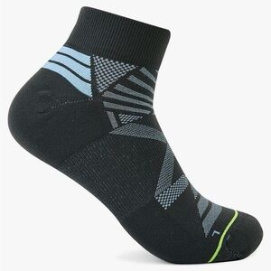 NWOT Thorlos Experia X Speed Performance Cushion Ankle Sock in Black